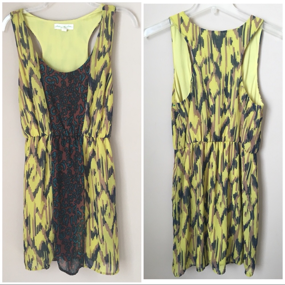 Anthropologie Staring at Stars Racerback Dress